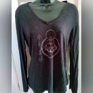 ❤️SALE ITEM Eco Yoga organic clothing Buddha shirt